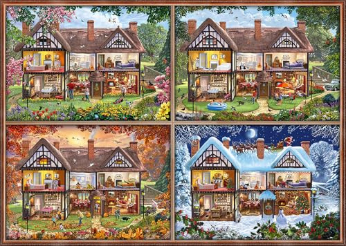 Schmidt House of Four Seasons 2000 piece Jigsaw Puzzle