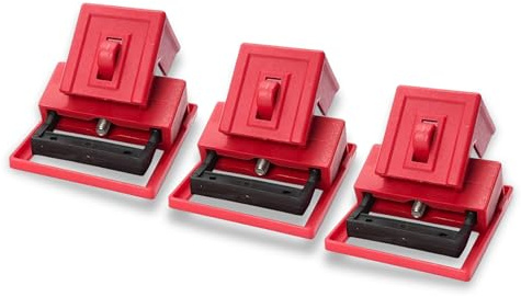 TRADESAFE Circuit Breaker Lockout, 3 Pack Multi-Pole Breaker Lock, Large