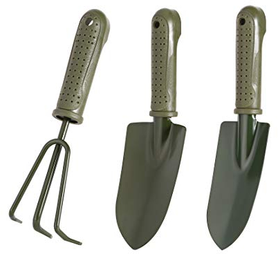 MRLUKwin Premium 3 - in - 1 Plant Care Kit Soft Rubberized Non - Slip Ergonomic Handle Gardening Tool 3 Piece Gift Set for Home Garden Lawn Farm Herbs Indoor Outdoor