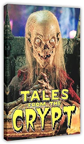 MSRV Tv Series Poster Tales From The Crypt Canvas Poster Wall Art Decor Print Picture Paintings for Living Room Bedroom Decoration Frame: 16x24inch(40x60cm)