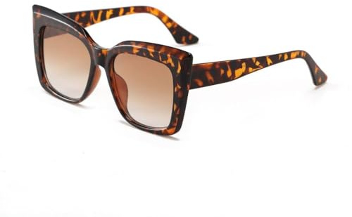 MUTYNE Vintage Cat Eye Sonnenbrille Damen Luxus Sonnenbrille Herren Transparente Brillen Mode Dekorative Accessoires,C5,Einheitsgröße