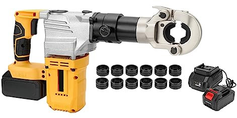 Pinza Crimpatrice Per Tubi Idraulici Pinza Crimpatrice Per Cavi Ricaricabile 2200W Pinza Crimpatrice Idraulica Elettrica Per Cavi 10-300Mm2 Pinza Crimpatrice Terminale Per Rame E Alluminio A