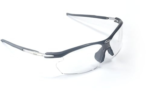 Crystal Pilot Vito Sports Glasses with Clear Lenses Used for flying, cycling, squash, racketball and other sports.