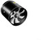 Lioaeust Ventilador extractor de tubos, ventilador de tubería en línea de 200 mm, extractor de humo, ventilador en línea de 1050 m³/h para baño, cocina (negro)