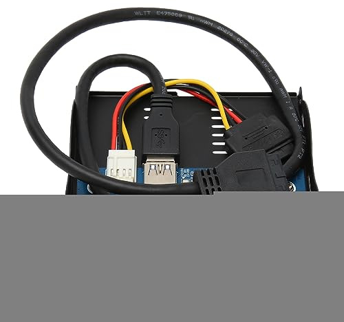 USB 3.2-Frontplatten-Hub, 6 Anschlüsse, 5 Gbit/s, Hochgeschwindigkeits-Plug-and-Play-stabiles Diskettenlaufwerk-Panel für Desktop-Gehäuse, für XP, für 7/8/10/2003, für OS
