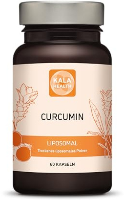 Kala Health Liposomal Kurkuma Kapseln für eine optimale Curcumin-Aufnahme- hochdosiertes Curcumin (Kurkumin) (60)