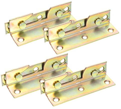 CANIGHT Möbel Bettgitter Beschläge Kopfteil Scharniere Bettrahmen Scharniere Stück Set
