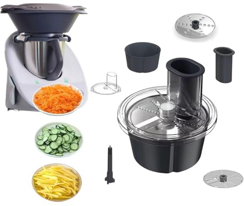 Food Processor Thermo mix Cutter Kit, Blender Slicings Shreddings Disc Accessory for Thermomix TM5 TM6
