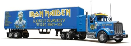 Corgi Diecast Model Vehicles CC55704 Heavy Metal Trucks - Iron Maiden | Powerslave, Men, Women & Kids Souvenir Gifts from UK, Small Die Cast Toy Car Models for Boys, Gift for Motor Enthusiasts