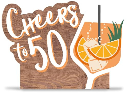 50 Geburtstag Frauen Holzkarte - Aperol - Cheers to 50 Geburtstagskarte | Geburstagskarte 50 Frau, Karte 50 Geburtstag Frau, Geburtstagskarte 50. Geburtstag Frau, 50. Geburtstag Frauen, 50 Geburtstag