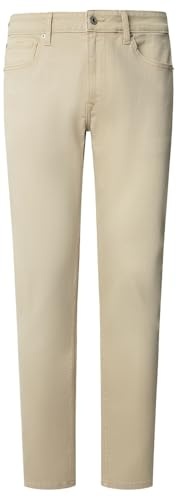 Pepe Jeans Tapered Stanley jeans, brun (beige sten), 40W/34L herr, Brun (beige sten), 40W x 34L