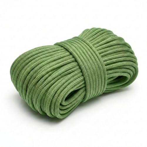 BricoShopping Corda per Tende Veneziane 3mm 20mt Resistente Anti UV Multiuso Cordino Ideale per Binario Tenda Bricolage Treccia Nautica Giardinaggio Campeggio Scooby-Doo Merceria Scubidu (Verde)