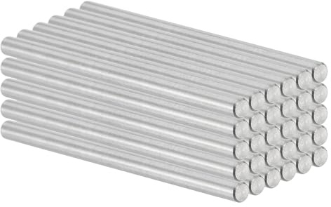 PATIKIL 30 Stück 3mm x 55mm Stift Aus Edelstahl 304 Edelstahl Silber | Stifte Regalstifte Stützstange Metallbefestigungselemente, Für Regale Möbelbefestigungsteile