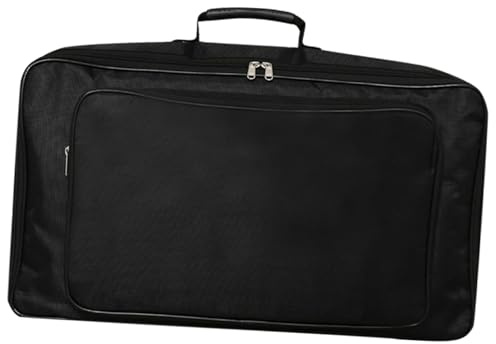 Holibanna Audio Effektgerät Tasche Groß Oxford Stoff Stoßfest Mit Griff Tragbare Aufbewahrungstasche Für Musiker Outdoor