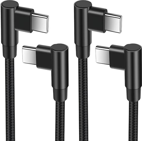 2 Pcs Cable USB C Carga Rápida 30cm 60W, Cable USB C a USB Type C Corto, 60 W, 20 V, 3 A Cable Type C, Carga Rápida, Compatible para iPhone 16/15, Portátiles, MacBook Pro, Samsung Galaxy y Huawei