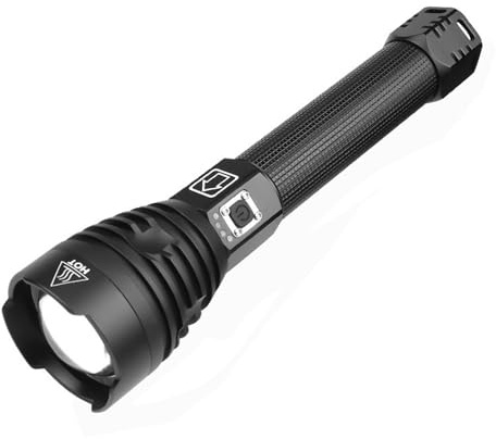 Torcia a LED ad alta potenza, ricaricabile a LED, torcia a LED ad alta potenza con 5 modalità Zoomable per campeggio pesca Ncb343