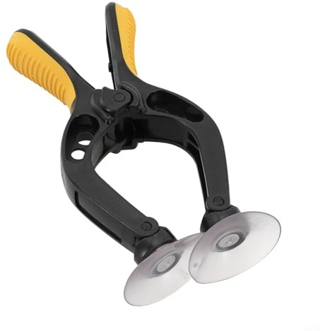 Zilimontt Pince à ventouse professionnelle pour réparation d'écran LCD de téléphone portable avec poignée ergonomique et design à ressort, compatible avec différents modèles de smartphones