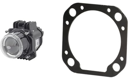Hella 1AL 010 820-851 LED/DE-Hauptscheinwerfer - 90mm Performance Bi-LED L70-24V + 9AH 169 580-011 Rahmen, Hauptscheinwerfer