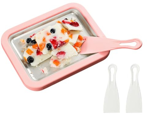 Bricka För Rullad Glass Bricka För Hemmagjorda Yoghurt Rullar