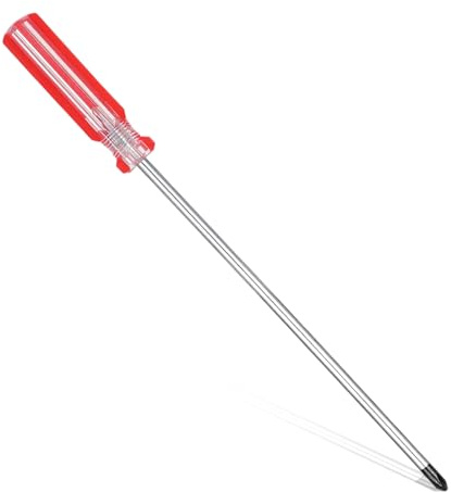 Long Screwdriver Phillips Head Screwdriver 7.8 Inch Cross Head Screw Driver for Professional Use Repair Home Improvement