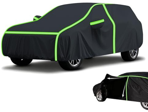 Housse De Voiture pour Peugeot Partner Tepee (2015-2019)|Bâche Protection intégrale Garage extérieur,sur Mesure,imperméable,Anti-poussière,Coupe-Vent et Anti-UV,avec Sac Rangement
