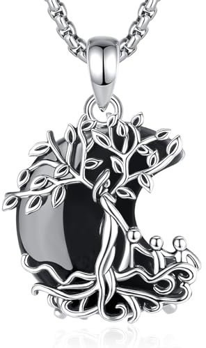 INFUSEU Herzform Halskette mit Mutter und Kind Anhänger Muttertagsgeschenk für Frauen Freundin Mutter Liebevolle Geschenkidee für Mamas