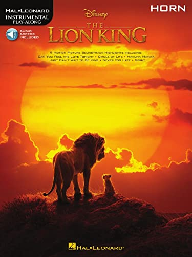 The Lion King for Horn: Instrumental Play-Along