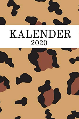 Kalender 2020: Wochenkalender Leopard Fell 2020 A5 I Wochenplaner Monatsplaner Jahresplaner I Tagebuch Terminplaner Tierfell Muster I Notizen Ziele Kontakte Feiertage Deutschland I Geschenk Kalender