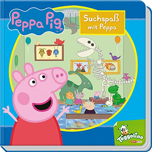 Peppa Wutz: Suchspaß mit Peppa: Wattiertes Pappbuch mit tollen Suchbildern