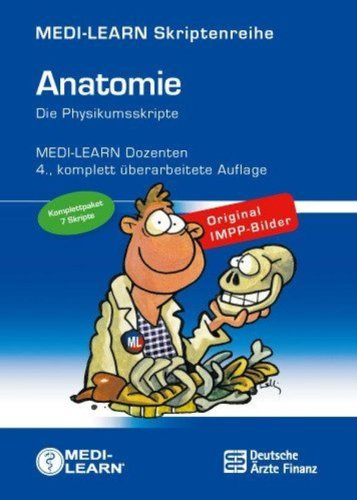 MEDI-LEARN: Anatomie 1-7 – Die Physikumsskripte