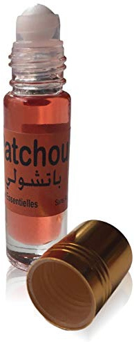 Botella de 10 ml de pachuli suave, roll on, sin alcohol