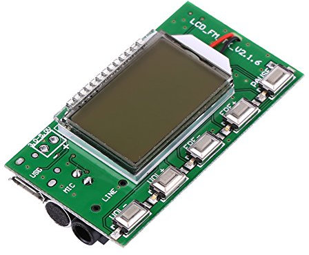 Walfront DSP & PLL Digital Wireless Microphone Stereo FM Transmitter Module 87-108MHz