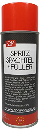 SDV Chemie Spritzspachtel & Füller Spray Grau 3x 400ml für Autolack Lackierer KFZ Auto