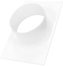 H&C Vent Connector Flange │ Air Ventilation Pipe Connectors for Ducting Flex Aluminium Tube PVC Duct Flexible Hose │ Wall Plate Backdraft Shutter Gravity Valve │ Tumble Dryer Extractor fan Conditioner