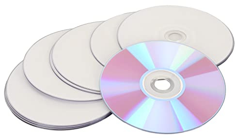 R Blank Disc, 4.7GB Large Capacity Blank CDs, 16X High Speed Sturdy PC Multi Purpose Recordable Media Disc, for Music Video Photo Images (10PCS)