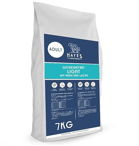 Hayes Brothers Light Getreidefrei Katzenfutter 7KG - Trockenfutter für Katze