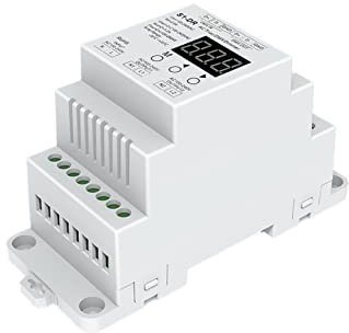 NLNGZKZFNF Dimmer 22. 0V DIN. Sbarra AC 230V 110V 120V 288W 2 Canale triac. DMX. Dimmer Dual Channel Output Silicon DMX 512. Controller. S1-Dr. Regolatore di luminosità