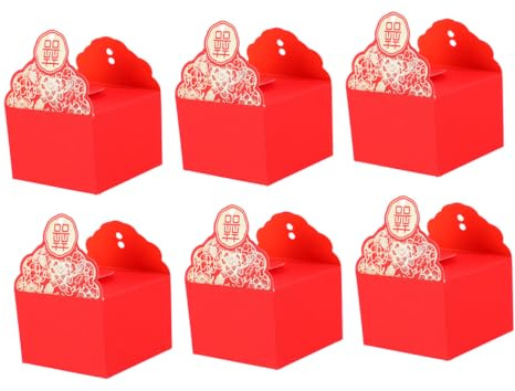 SOIMISS 15stücke Teiliges Verpackungskartons als Hochzeitsbonbonboxen Gastgeschenke mit Süßigkeiten Behälter für Schokolade und Pralinen