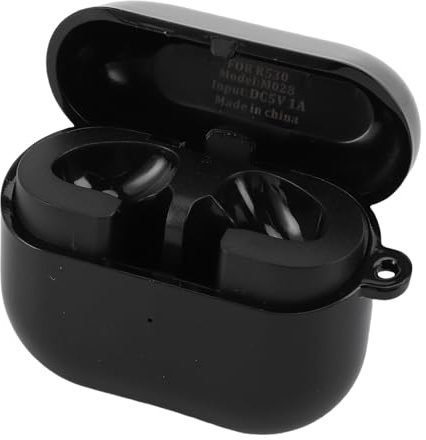 Cuifati Écouteur de Charge pour Les Bourgeons 3 SM R530, étui de Chargeur D'écouteur de Charge sans Fil Câblé avec Câble USB C, Station de Berceau de Chargeur de Remplacement avec (Black)