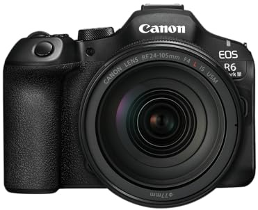 Canon EOS R6 Mark III RF24-105mm F4 L is USM Lens Kit