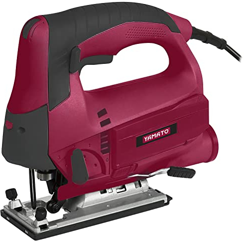 Yamato JS 800/110 - seghetto alternativo da 800W a guida LASER con attacco aspirazione polveri, corsa lama da 18mm, 0-3.000 oscillazioni al min. Peso 2,50kg.