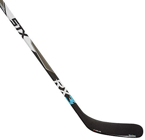 STX Ice Hockey Surgeon RX3 Hockey Stick, Intermediate, Left, 60, X88, Black/Blue