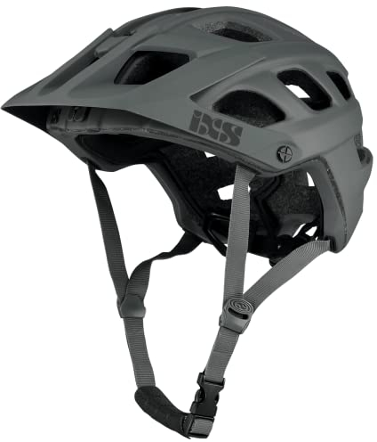 IXS Evo Mountainbike-Helm, Trail/All Mountain für Erwachsene, Unisex, Graphit, Größe XS (49-54 cm)
