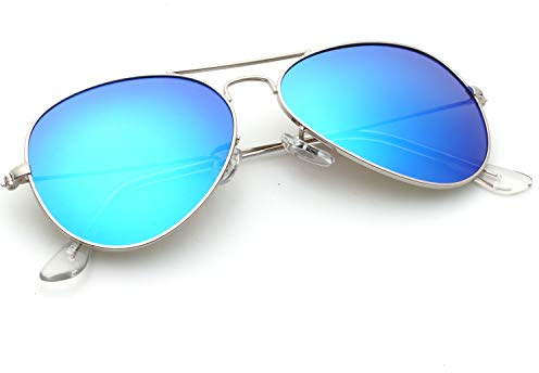 KALIYADI Classic Aviator Sunglasses for Men Women Driving Sun glasses Polarized Lens UV Blocking 58mm