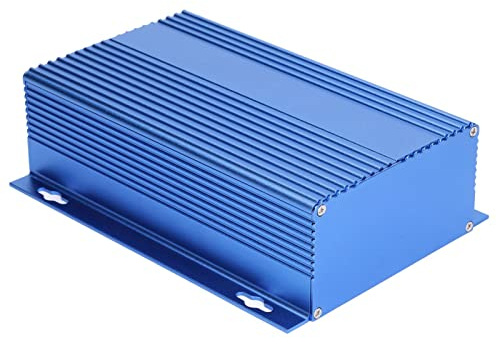 Abzweigdose Wasserdicht, Alu Gehäuse, Abzweigdose,elektrisches Gehäuse aus Aluminium 61x147x200mm zur Abschirmung von Signal Elektronik Gehäuse Aluminium Gehäuse Projektbox aus Aluminium