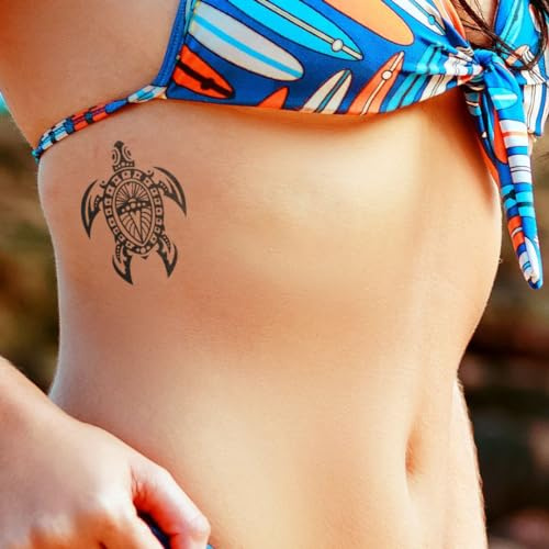 MyJagua Tattoo • Penyu | 1-2 Wochen Tattoo | Auf Pflanzenbasis | Hautverträglich | Wasserfest | Neue Tattoo Technologie | Kein Klebe Tattoo