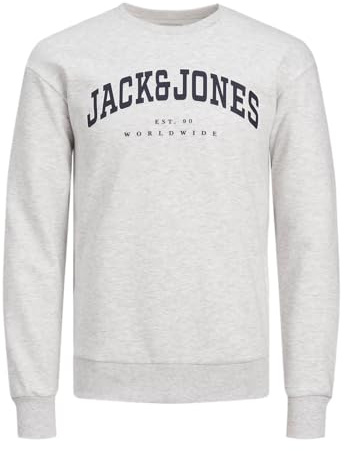 JACK&JONES JUNIOR JJECALEB Varsity Sweat Crew Neck SN JNR