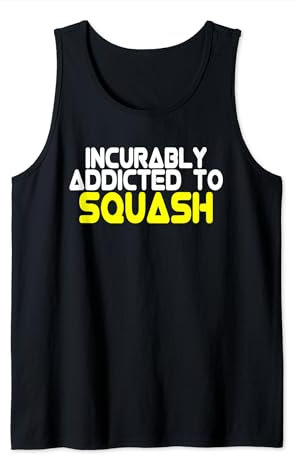 Squash Trainer Squash Spruch Outfit Squash Spieler Tank Top