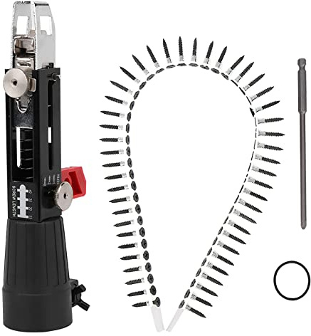 Adaptateur Automatique de Pistolet à Clous pistolet à clou Adaptateur de Chaîne de Perceuse à Vis pour Pistolet de Perceuse électrique visseuse placo Adaptateur Fai da te