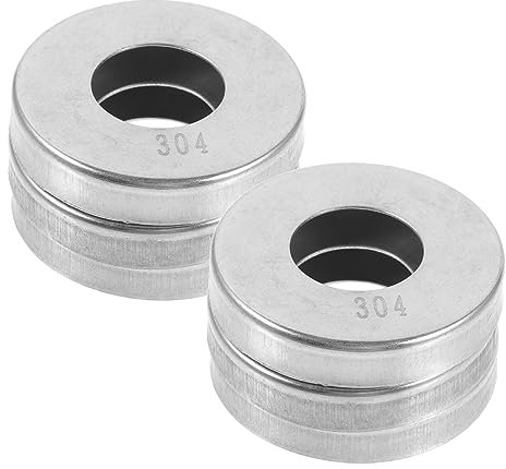 SEWOART 6stücke Edelstahl Abdeckungen Für Geländerpfosten Railing Post Flange Covers Für Innen Und Außenbereiche Rostfrei Dekorativ Installieren Für Balkone Und Terrassen